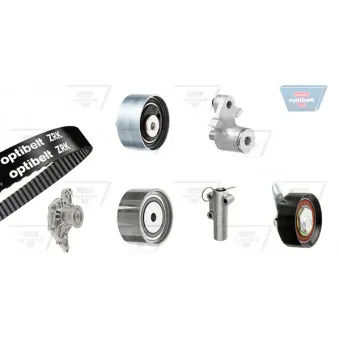 Pompe à eau + kit de courroie de distribution OPTIBELT
