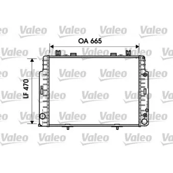 Radiateur, refroidissement du moteur VALEO