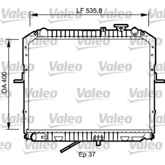 Radiateur, refroidissement du moteur VALEO