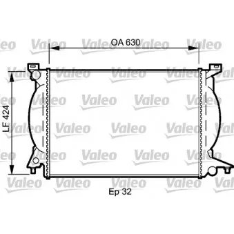 Radiateur, refroidissement du moteur VALEO