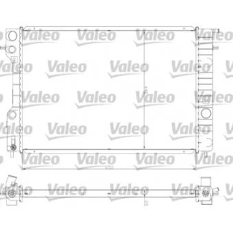 Radiateur, refroidissement du moteur VALEO