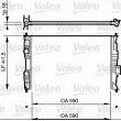 Radiateur, refroidissement du moteur VALEO 735118 - Visuel 1