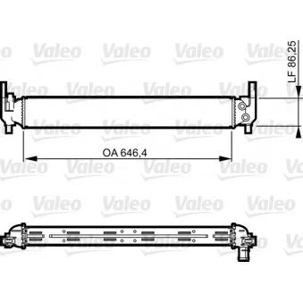 Radiateur, refroidissement du moteur VALEO 735310