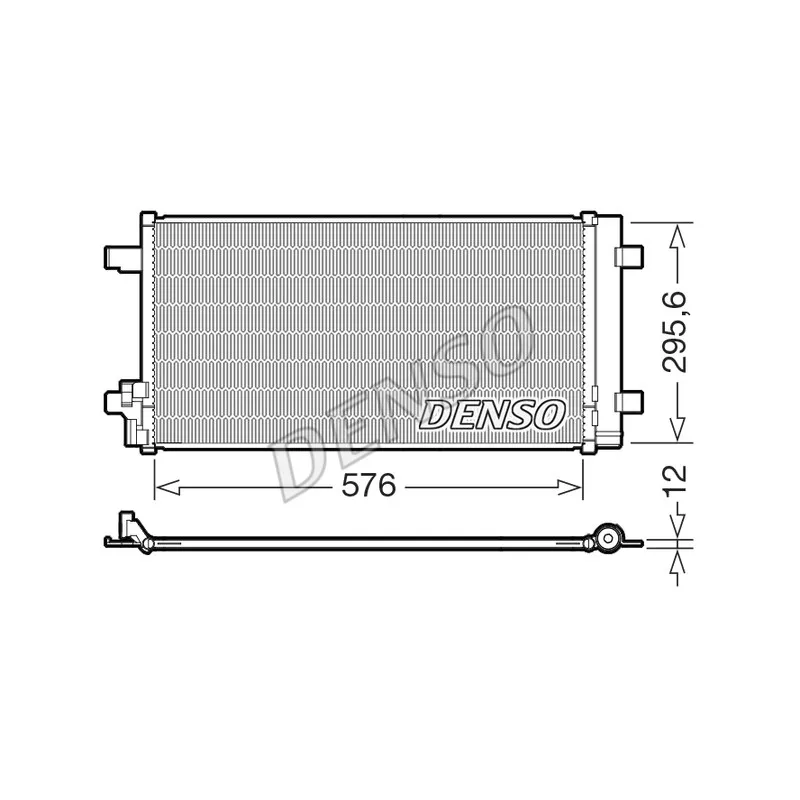 Condenseur, climatisation DENSO DCN32069