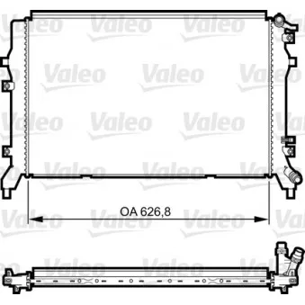 Radiateur, refroidissement du moteur VALEO 735375