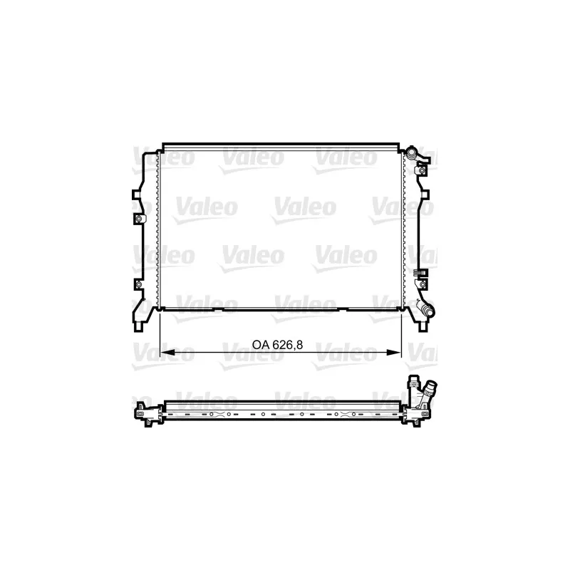 Radiateur, refroidissement du moteur VALEO 735375