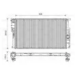 Radiateur, refroidissement du moteur VALEO 735454 - Visuel 1