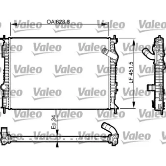 Radiateur, refroidissement du moteur VALEO