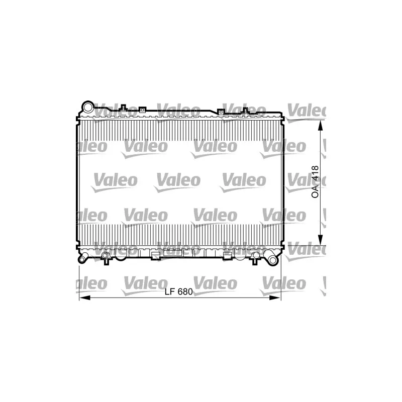 Radiateur, refroidissement du moteur VALEO 735521