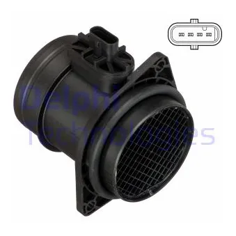 Débitmètre de masse d'air DELPHI AF10418-12B1