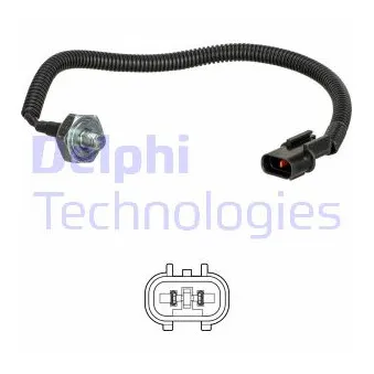 Capteur de cognement DELPHI