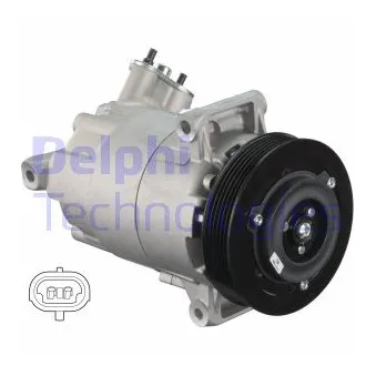 Compresseur, climatisation DELPHI CS20382