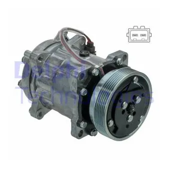 Compresseur, climatisation DELPHI CS20491