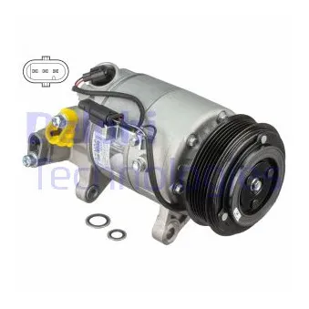 Compresseur, climatisation DELPHI CS20535