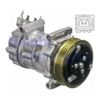 Compresseur, climatisation DELPHI CS20538