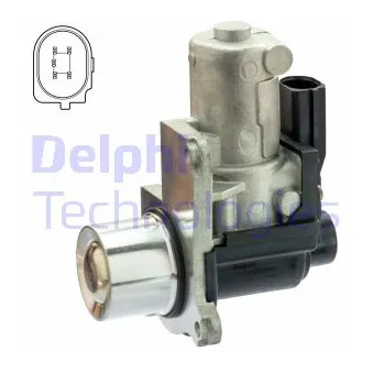 Vanne EGR DELPHI