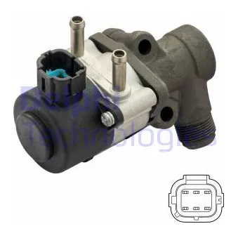 Vanne EGR DELPHI EG10456-12B1