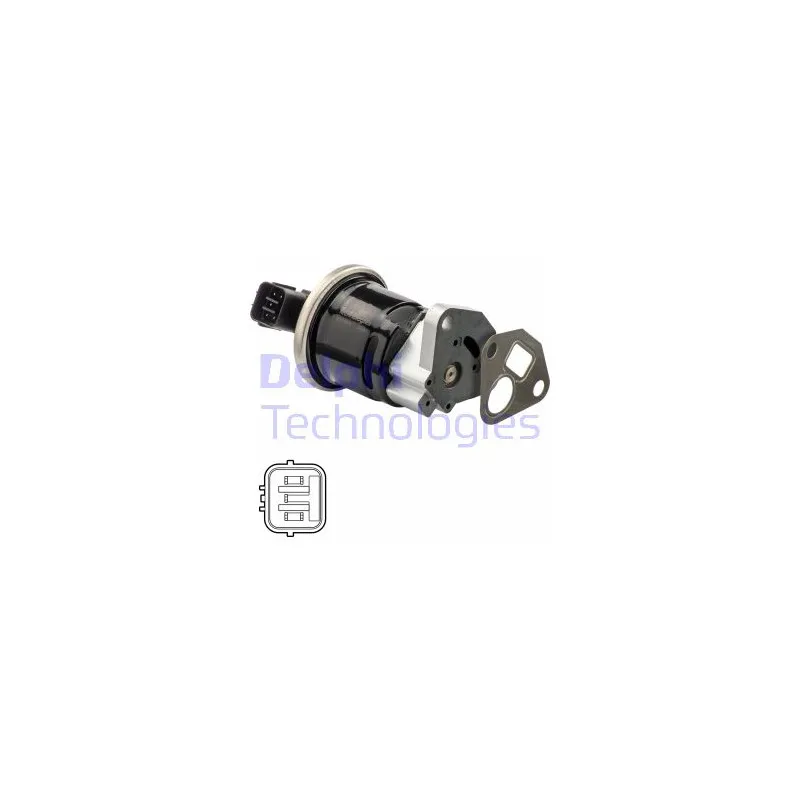 Vanne EGR DELPHI EG10519-12B1