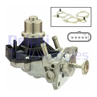 Vanne EGR DELPHI EG10560-12B1