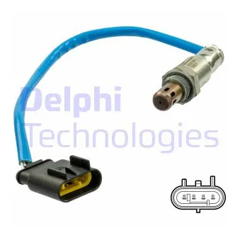 Sonde lambda DELPHI ES21061-12B1