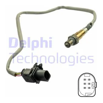 Sonde lambda DELPHI ES21092-12B1