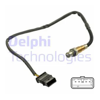 Sonde lambda DELPHI ES21122-12B1