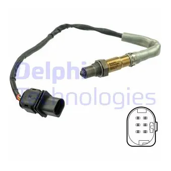 Sonde lambda DELPHI ES21124-12B1