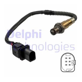 Sonde lambda DELPHI ES21156-12B1
