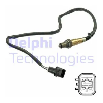 Sonde lambda DELPHI ES21157-12B1