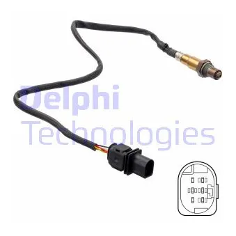 Sonde lambda DELPHI ES21263-12B1
