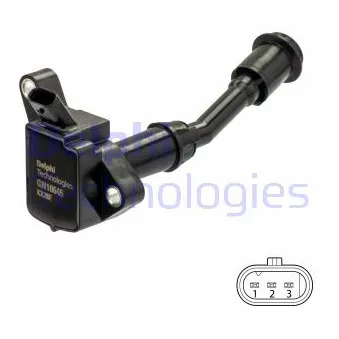 Bobine d'allumage DELPHI GN10645-12B1