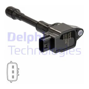 Bobine d'allumage DELPHI