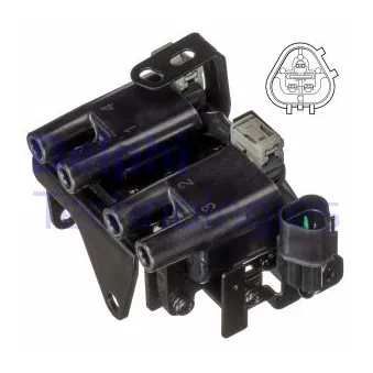 Bobine d'allumage DELPHI GN10878-12B1