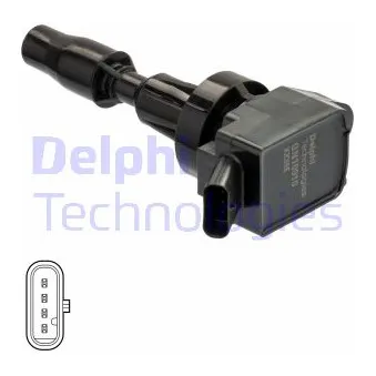 Bobine d'allumage DELPHI GN10910-12B1