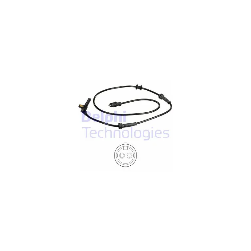 Capteur, vitesse de roue DELPHI SS20576