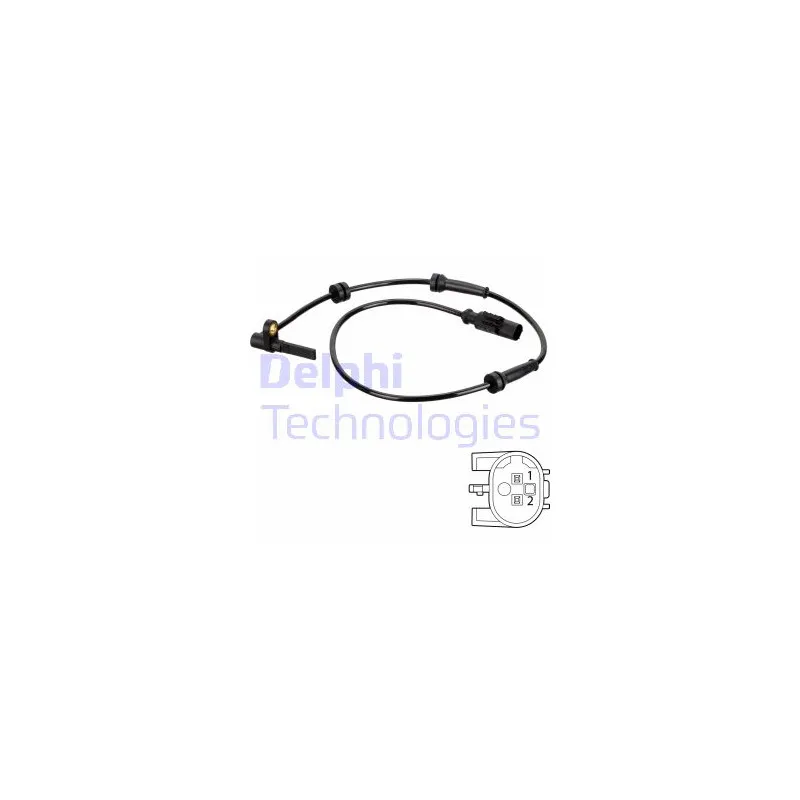 Capteur, vitesse de roue DELPHI SS20579