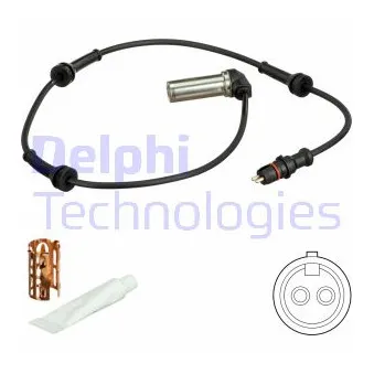Capteur, vitesse de roue DELPHI