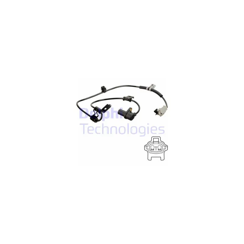 Capteur, vitesse de roue DELPHI SS20643