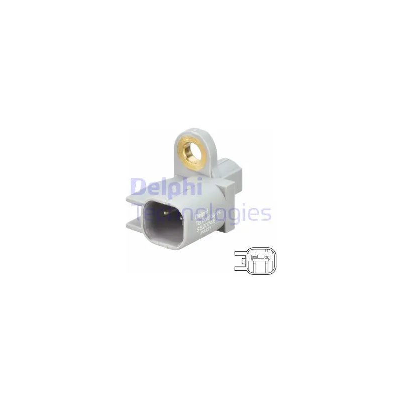 Capteur, vitesse de roue DELPHI SS20746