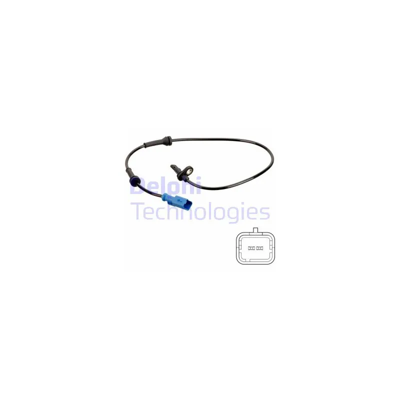 Capteur, vitesse de roue DELPHI SS20748