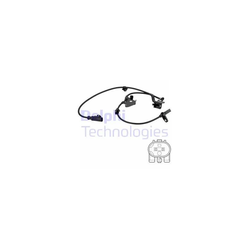 Capteur, vitesse de roue DELPHI SS20752