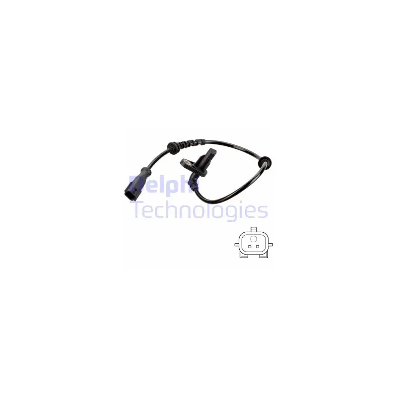 Capteur, vitesse de roue DELPHI SS20756