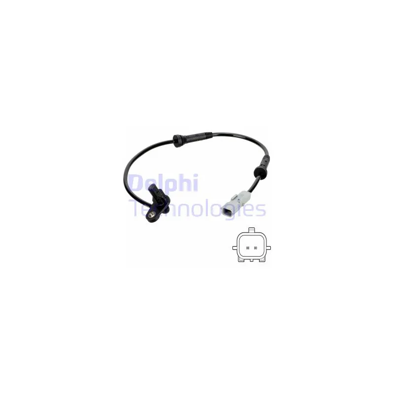 Capteur, vitesse de roue DELPHI SS20758