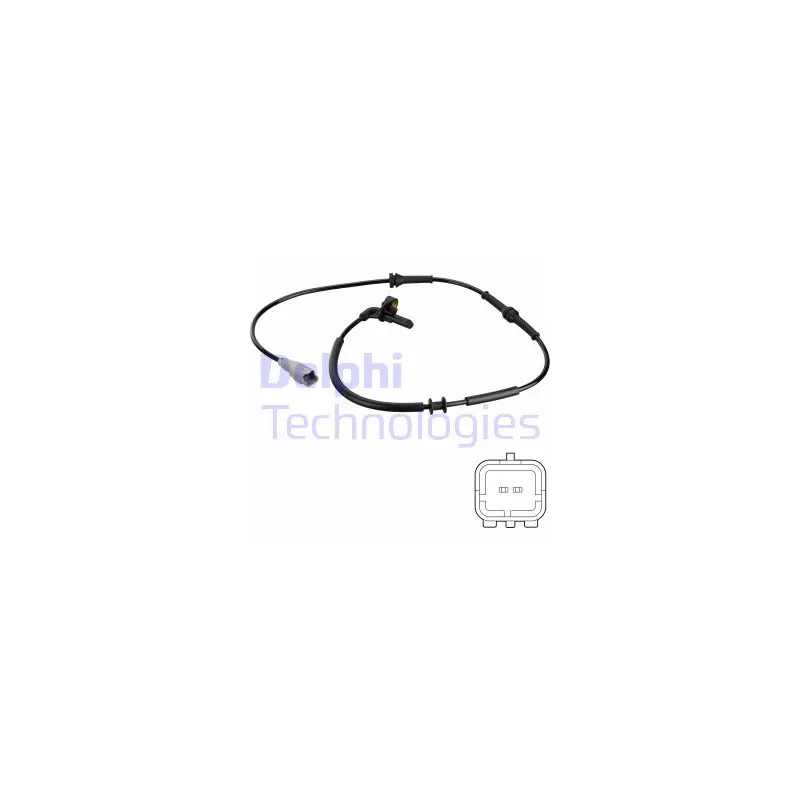 Capteur, vitesse de roue DELPHI SS20761