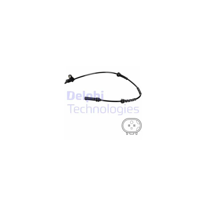 Capteur, vitesse de roue DELPHI SS20762