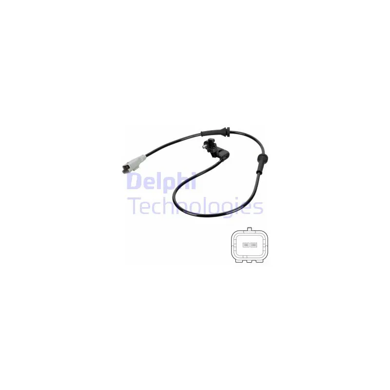 Capteur, vitesse de roue DELPHI SS20763