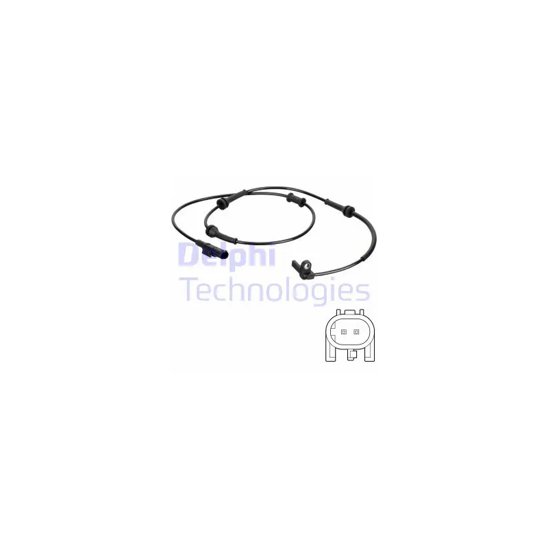 Capteur, vitesse de roue DELPHI SS20764