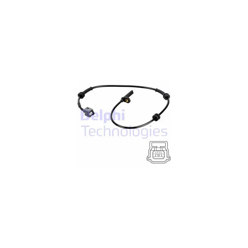 Capteur, vitesse de roue DELPHI SS20774