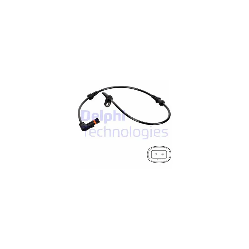Capteur, vitesse de roue DELPHI SS20775