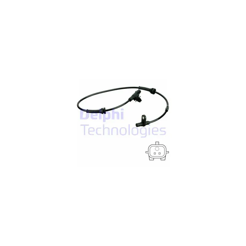Capteur, vitesse de roue DELPHI SS20777